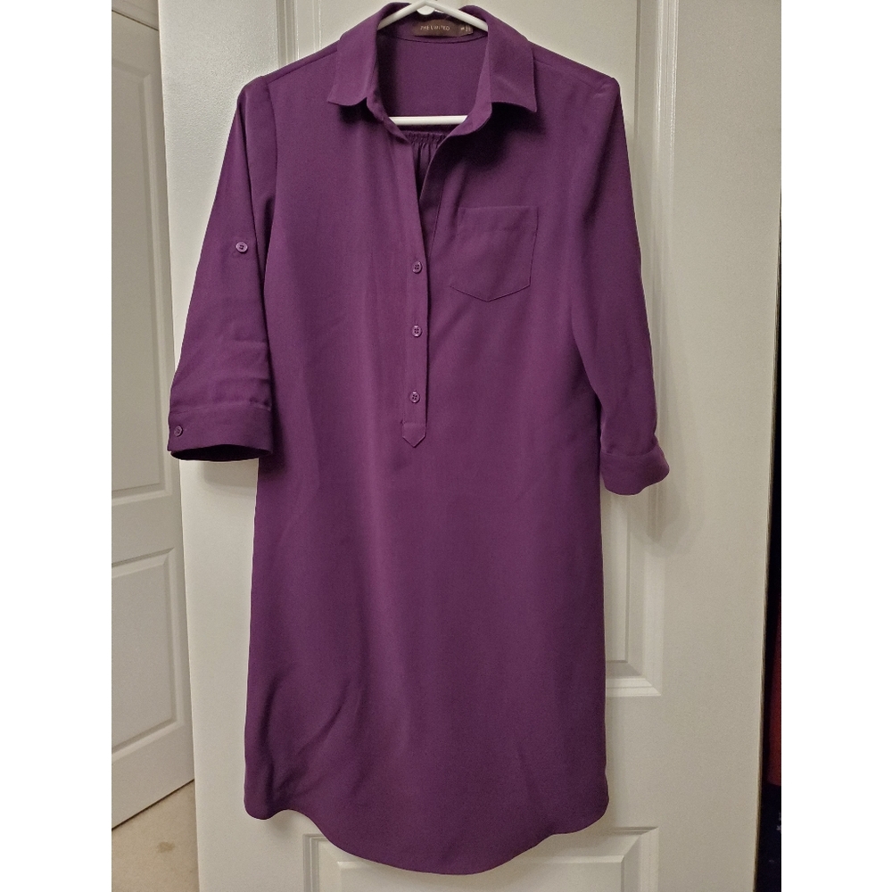 The Limited purple shirt Dress